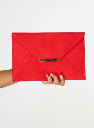 Red Envelope Clutch Bag