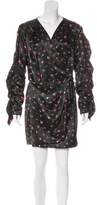 Thumbnail for your product : ATTICO Silk Printed Dress