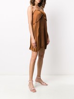 Thumbnail for your product : Liu Jo Pleated Chain Strap Dress