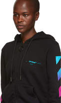 Thumbnail for your product : Off-White Off White Black Gradient Zip-Up Hoodie