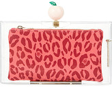 Thumbnail for your product : Charlotte Olympia Peach Pandora Clutch Bag