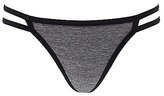 Thumbnail for your product : Charlotte Russe Caged G-String Panties