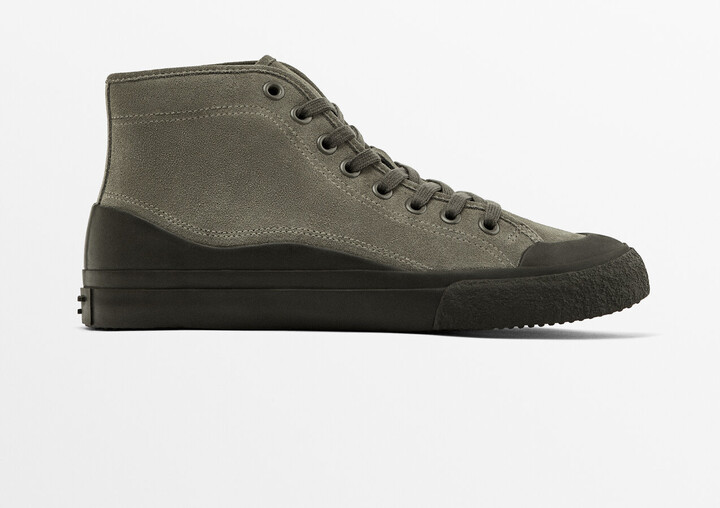 Nubuck Trainers Massimo Dutti Tenis Massimo Dutti Men's Sneakers