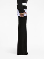 Thumbnail for your product : Victoria Beckham Panel-Detail Textured Trousers