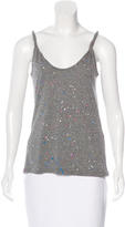 Thumbnail for your product : Current/Elliott Splatter Print Sleeveless Top w/ Tags