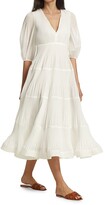 Thumbnail for your product : Zimmermann Pleated Midi Dress