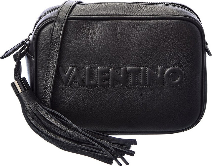 Valentino by Mario Valentino Mia Embossed Leather Crossbody ShopStyle