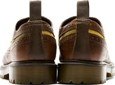 Thumbnail for your product : Dr. Martens Brown Leather & Suede 3989 Brogues