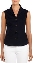 Thumbnail for your product : Jones New York Non-Iron Easy-Care Sleeveless Fitted Shirt