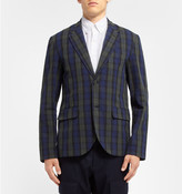 Thumbnail for your product : Marc by Marc Jacobs Plaid Cotton Blazer