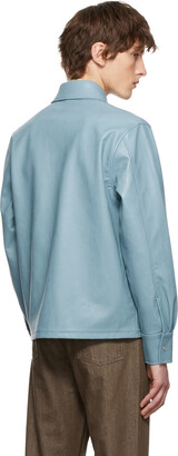 ジャケット・アウター Sefr Matsy Faux-leather Jacket Séfr Blue Matsy Faux-Leather Jacket - ShopStyle