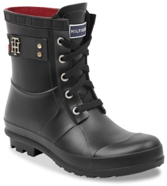 women's rain boots tommy hilfiger