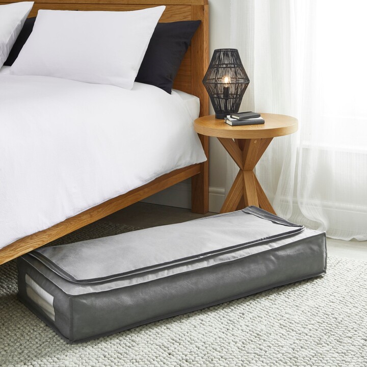 Dunelm Underbed Grey Storage Bag Grey ShopStyle