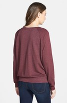 Thumbnail for your product : Project Social T 'When in Doubt, Vacation' Raglan Sleeve Sweatshirt