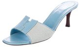 Thumbnail for your product : Lambertson Truex Canvas Slide Sandals