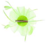 Thumbnail for your product : Quiz Neon Green Small Jewel Fascinator
