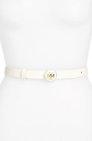 Thumbnail for your product : Tory Burch 'Logo Dome' Reversible Leather Belt
