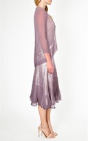 Thumbnail for your product : Komarov Lace Inset Charmeuse Dress with Jacket