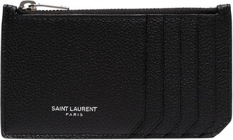 Saint Laurent Fragments zipped cardholder