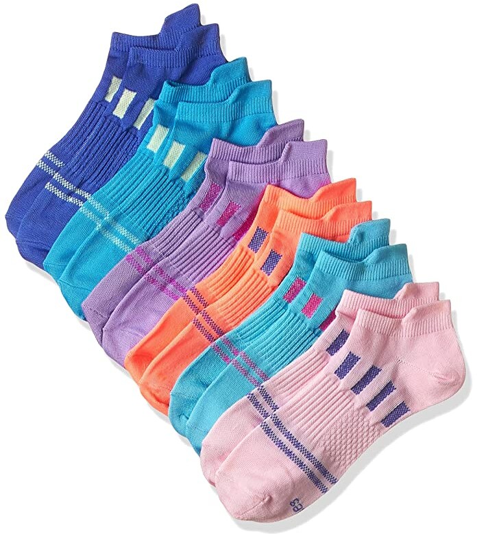 Hanes Womens Performance Cool Compression Heel Shield Socks 6 Pair Pack -  ShopStyle