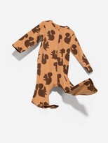 Thumbnail for your product : Mini Rodini Baby Squirrel Print Babygrow - Kids - Elastane/Cotton - 68