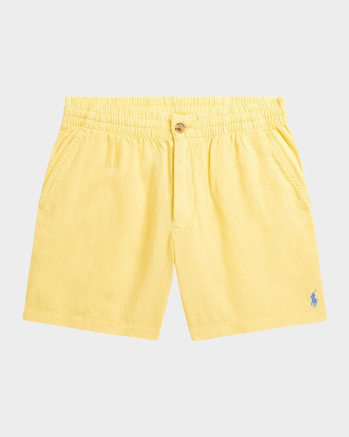 Ralph Lauren Kids Boy's Pony Embroidered Shorts, Size 8-20