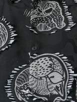 Thumbnail for your product : Henrik Vibskov I Love You 2 patch appliqué shirt