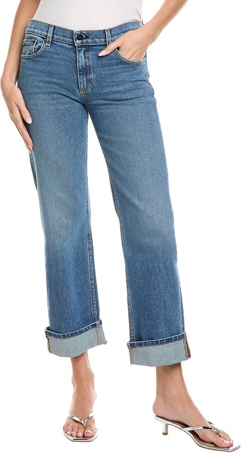 Askk Ny Cool Cat Flashback Straight Leg Jean