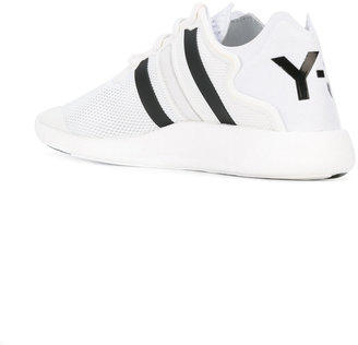 Y-3 lace up trainers