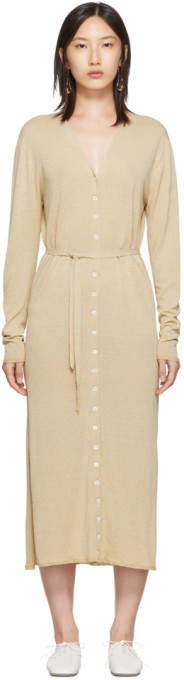 lemaire cardigan dress