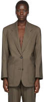 Thumbnail for your product : Arch The Brown Two-Pocket Blazer