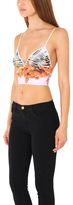Thumbnail for your product : Clover Canyon Ribbon Landscape Crop Top
