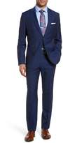 Thumbnail for your product : BOSS Janon/Lenon 2 Trim Fit Herringbone Wool Suit