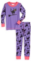 Thumbnail for your product : Hanna Andersson Two-Piece Fitted Pajamas (Toddler Girls)