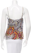 Thumbnail for your product : Christian Lacroix Embroidered Silk Top w/ Tags