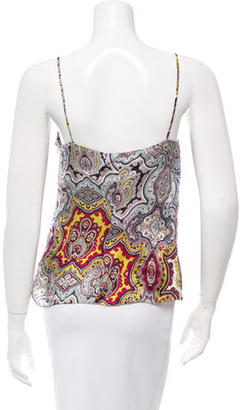 Christian Lacroix Embroidered Silk Top w/ Tags