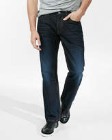 Thumbnail for your product : Express Loose Boot Dark Wash Super Thick Stitch 100% Cotton Jeans