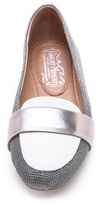 Thumbnail for your product : Jeffrey Campbell Lynda Metallic Loafers