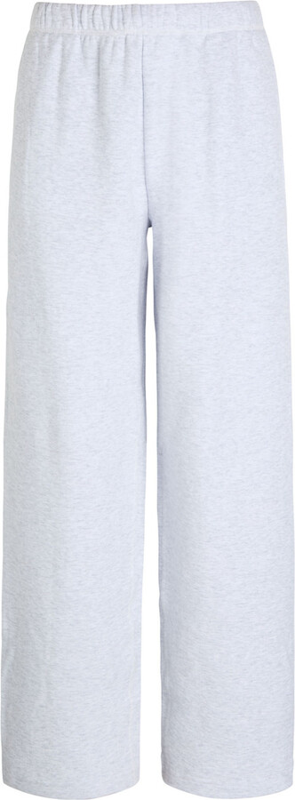 SKIMS Cotton-blend Straight-leg Sweatpants