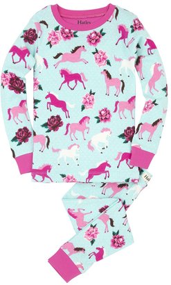 Hatley Girl's Ponies & Peonies Pajama Set