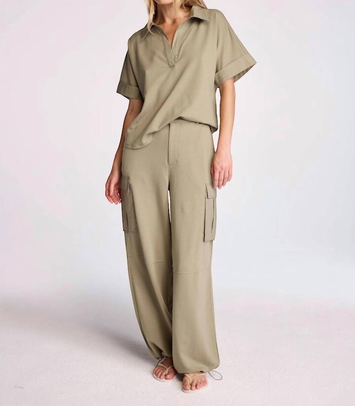 Sundays Mali Pants In Vintage Moss Green
