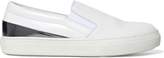 Thumbnail for your product : Tod's Patent Leather-paneled Leather Slip-on Sneakers