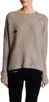 Thumbnail for your product : Zadig & Voltaire Pointelle Cashmere Sweater
