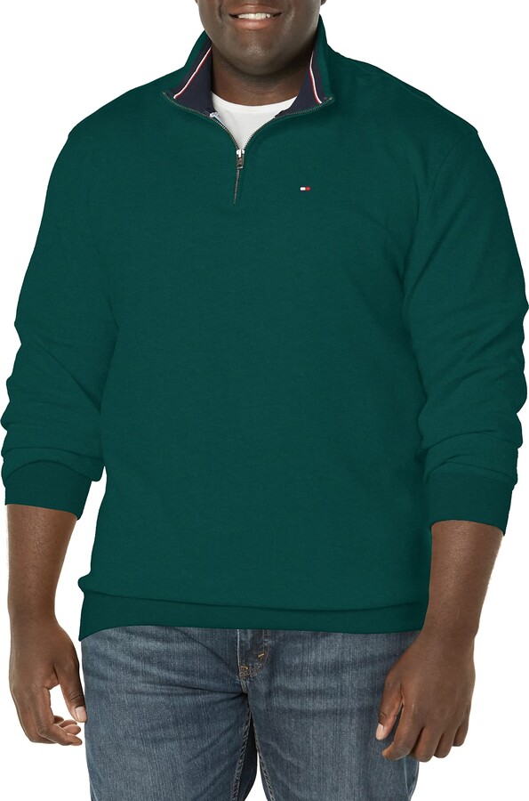 Zip Mockneck Sweatshirt - ShopStyle