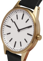 Thumbnail for your product : Uniform Wares 251 Series PVD Gold Wristwatch