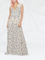 Thumbnail for your product : Elisabetta Franchi Floral-Print Maxi Dress