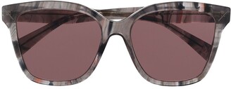 Yohji Yamamoto Square-Frame Sunglasses
