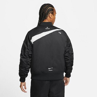 Nike Men's Sportswear Swoosh Therma-FIT Bomber Jacket - ShopStyle