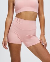 Thumbnail for your product : Active Basics Women's Pink 1/2 Tights - Hi-Rise Shorts