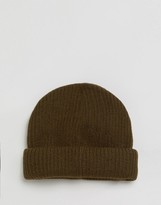 Thumbnail for your product : ASOS Mini Fisherman With Rolled Edge In Khaki